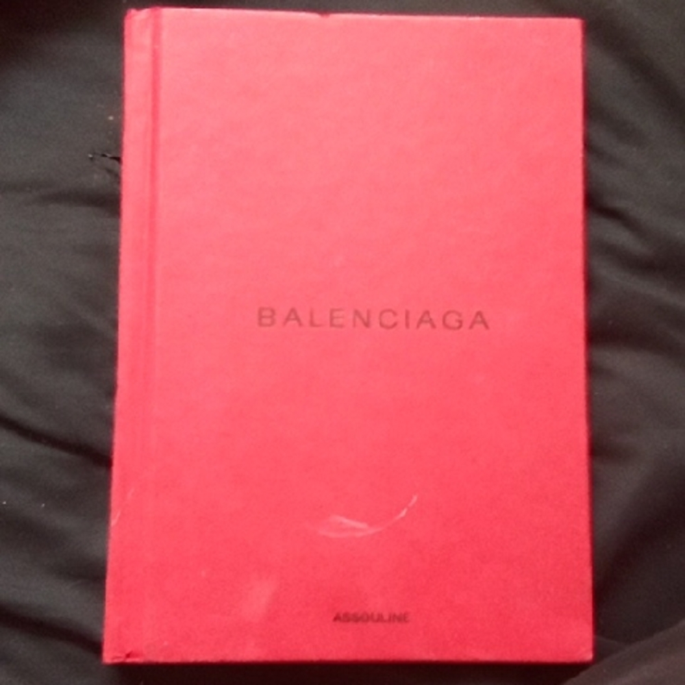 Balenciaga Red Assouline Book